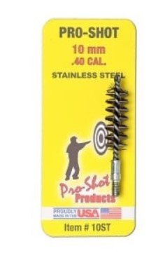 PROSHOT 10MM/.40 CAL. STAINLESS STEEL BRUSH 10ST - Win Repeating Arms Promotion